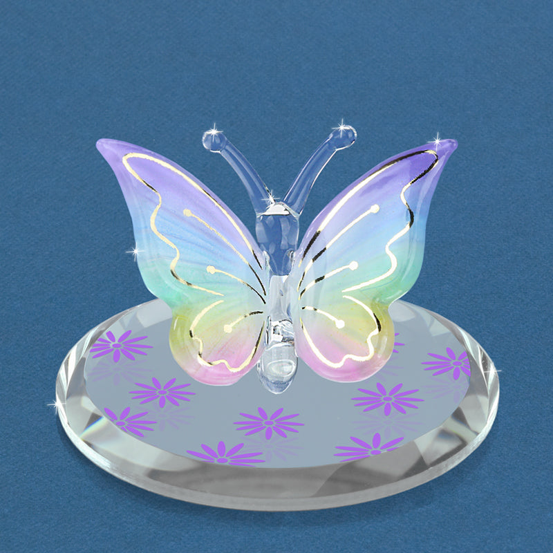 Lavender Rainbow Butterfly