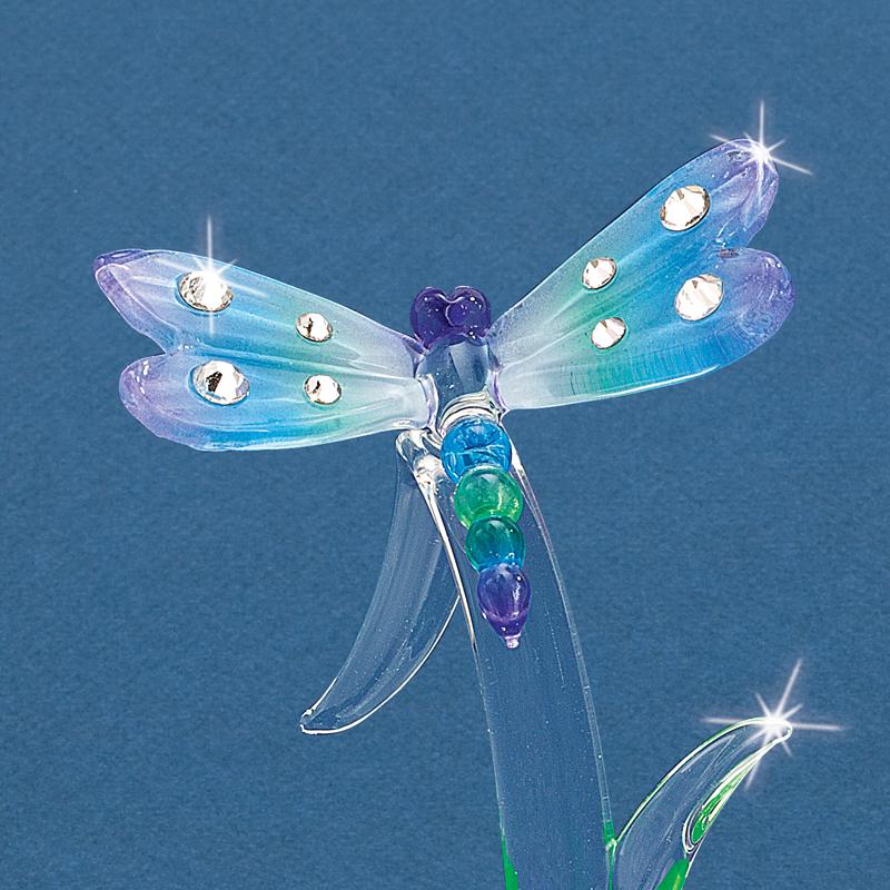  Dragonfly Gift - Crystal Dragonfly - Crystal Figurines