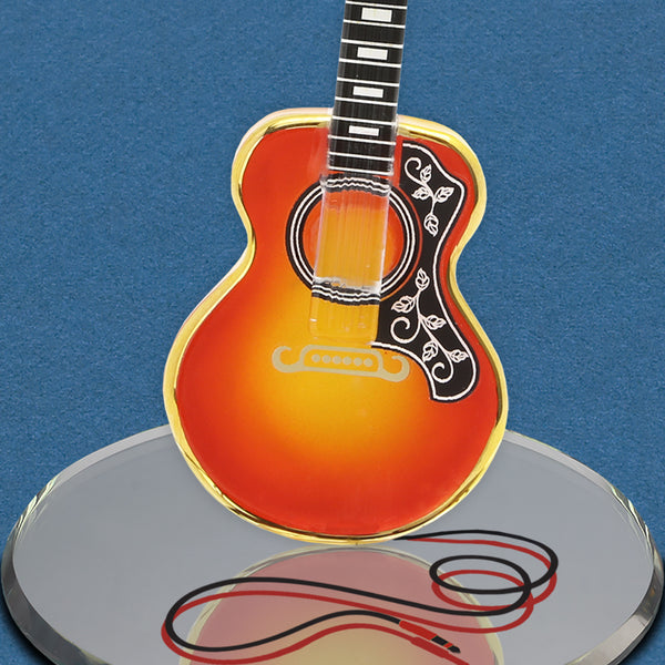 Acoustic Cherry Guitar