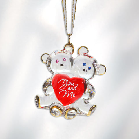 C2 155-YM: Bear Pair "You and Me" Ornament