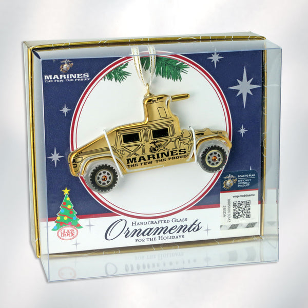W3 793-MHV: U.S. Marine Corps Humvee Ornament