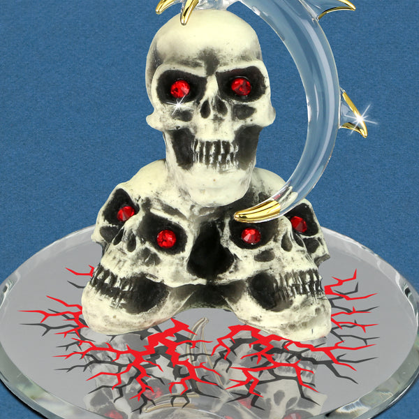 D6 983-L3: Dragon, Triple Skull - Large