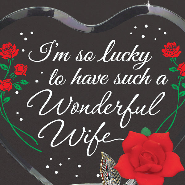 EM5 807-SL: Rose - "I'm So Lucky" Wife