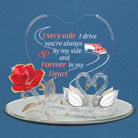 Rose with Swans "Every Mile"