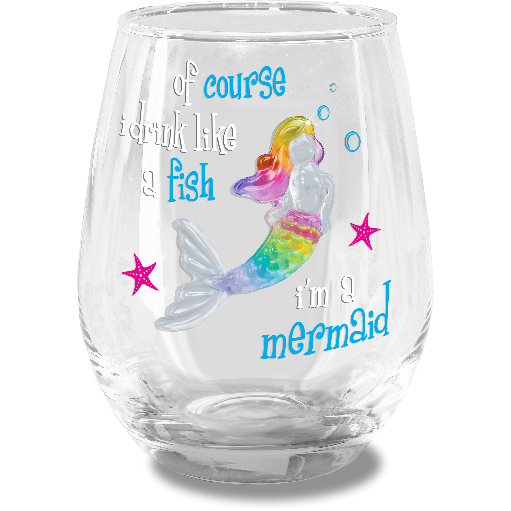 bachelorette wine glasses Colored Stemless Wine Glass (Set of 4)