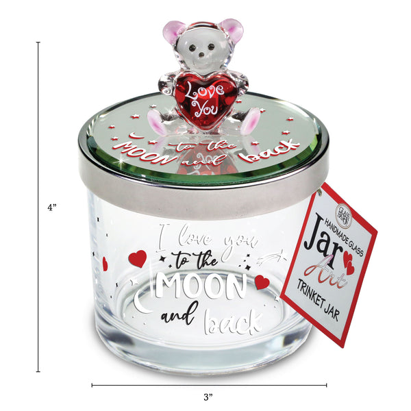 JA2-S2 153: Bear "Moon and Back" Trinket Jar