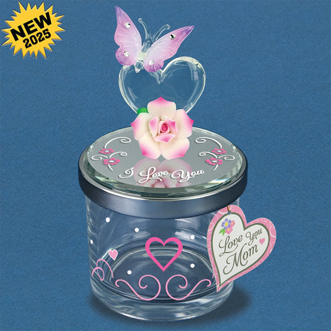 Butterfly Heart "Love You Mom"
