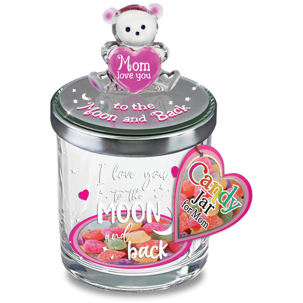 JA4-S3 151-MB: Bear "Mom, Moon and Back" Candy Jar