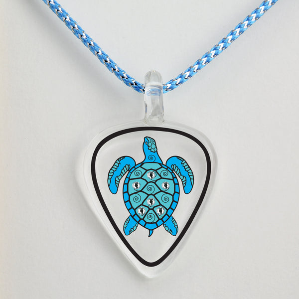 JP 627-ST: Sea Turtle, Guitar Pick Necklace