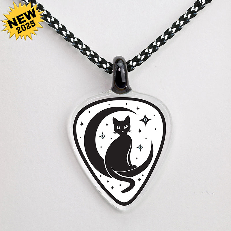 JP 594-CM: Cat and Moon Necklace