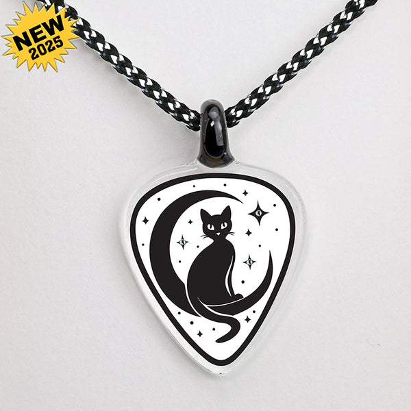 JP 594-CM: Cat and Moon Necklace