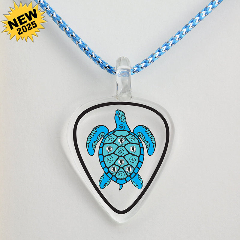JP 627-ST: Sea Turtle, Guitar Pick Necklace