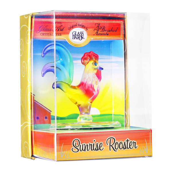 Keepsake Box: Sunrise Rooster