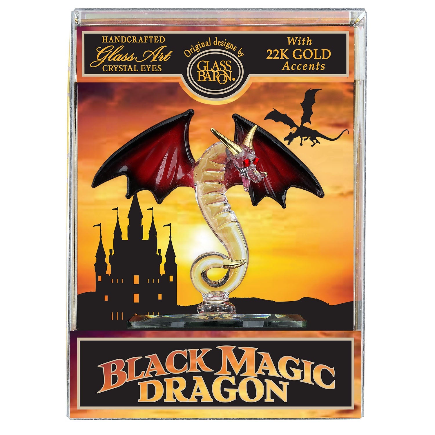 Keepsake Box Black Magic Dragon