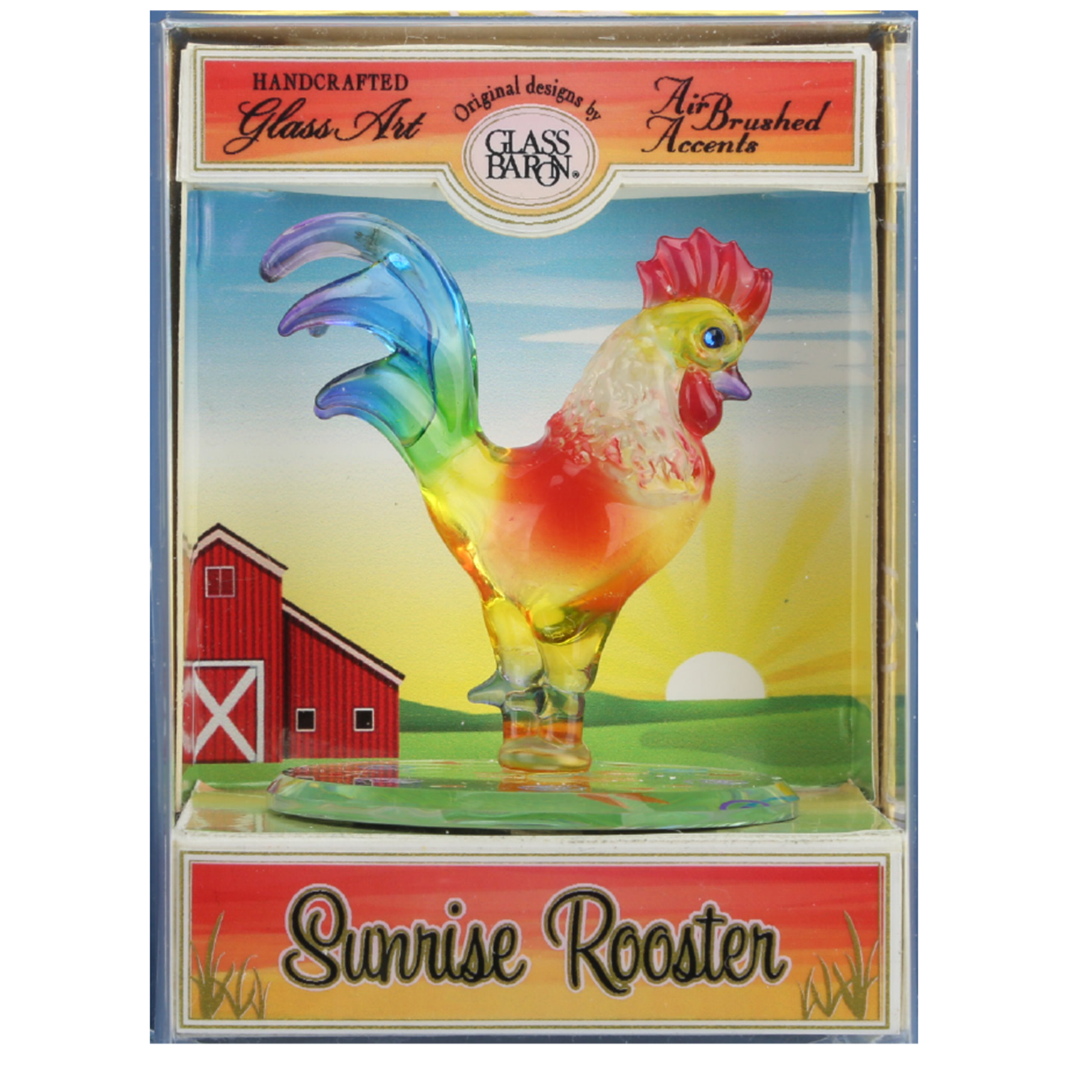 Keepsake Box: Sunrise Rooster