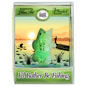 Keepsake Box: Bass "I'd Rather Be Fishing"