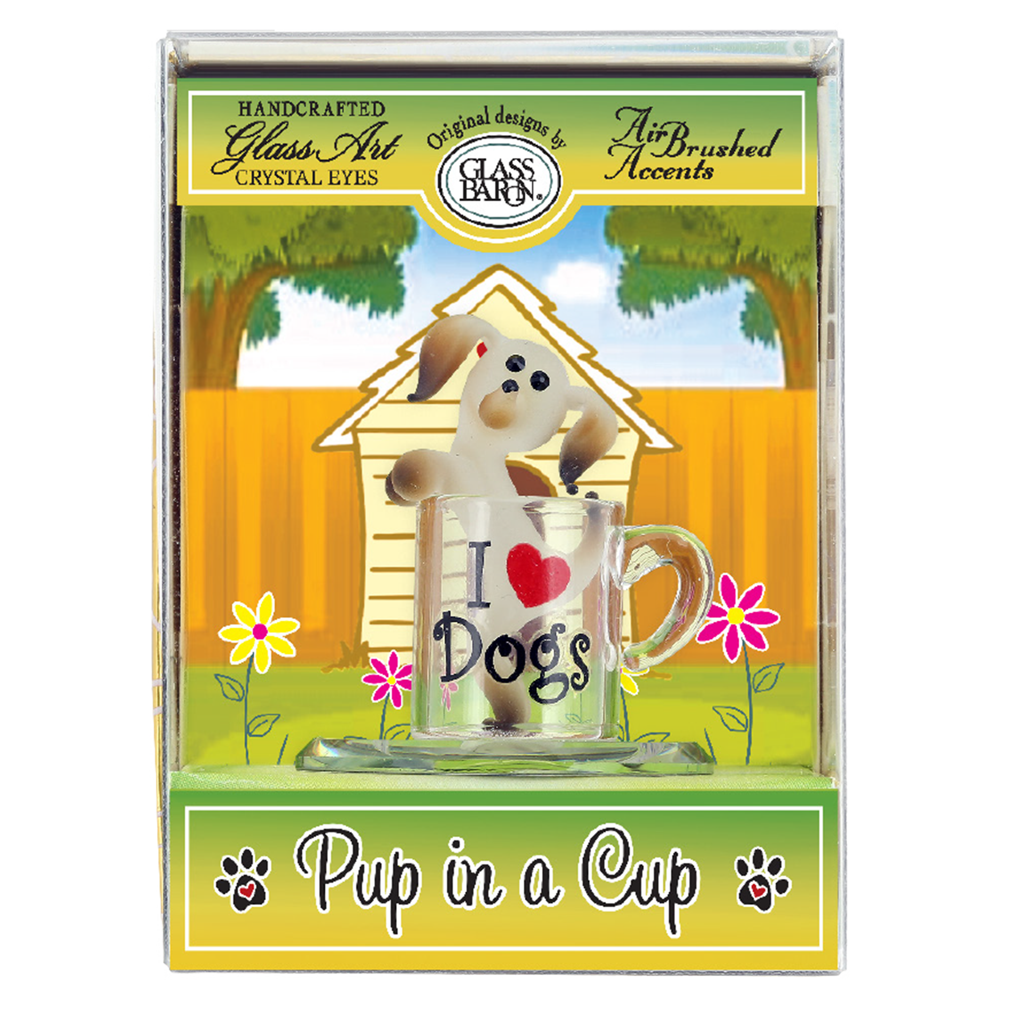 Keepsake Box: Pup In A Cup