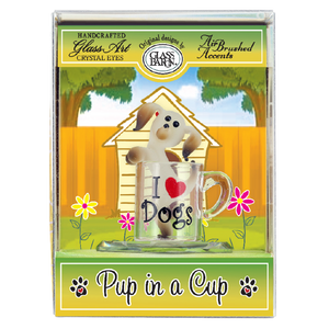 Keepsake Box: Pup In A Cup