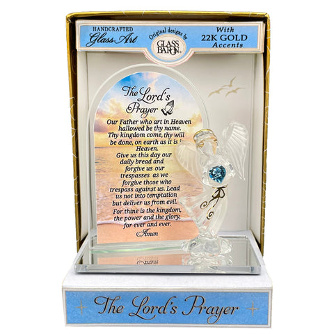 Keepsake Box: Angel, Lord's Prayer