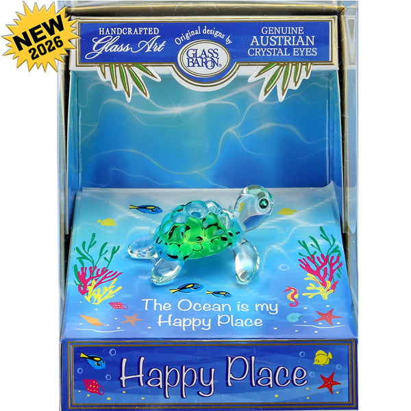 K2-S0 249-G: Sea Turtle, Happy Place - Green