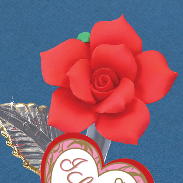 P1 447-T5: "I Love You" Red Rose