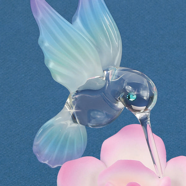 P4 350-P: Hummingbird, Pink Rose