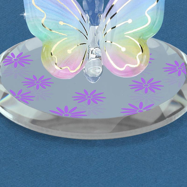 S0 306-L: Lavender Rainbow Butterfly