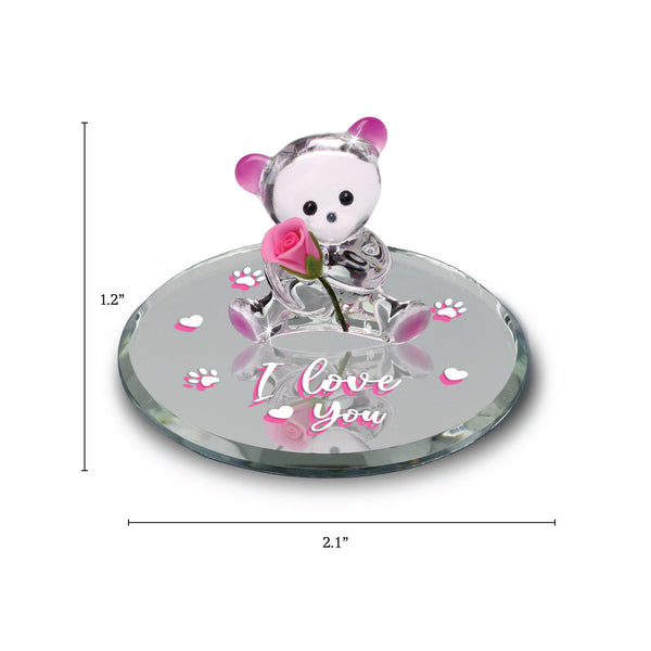 S1 168-P1: Bear W/Rose "I Love You"