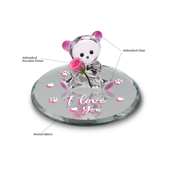 S1 168-P1: Bear W/Rose "I Love You"