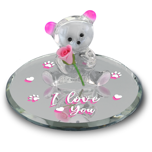 S1 168-P1: Bear W/Rose "I Love You"