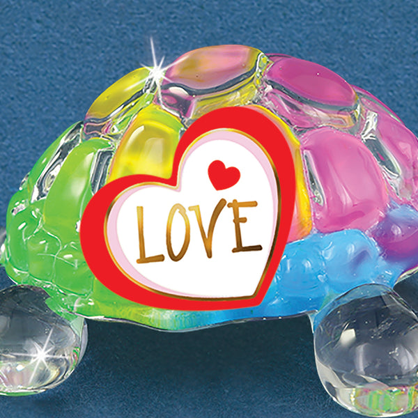 S1 254-MC: Rainbow Turtle "Love"