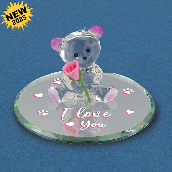 S1 168-P1: Bear W/Rose "I Love You"