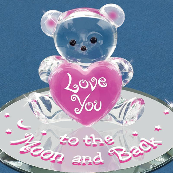 S3 151-BKP: Pink "To the Moon & Back" Bear