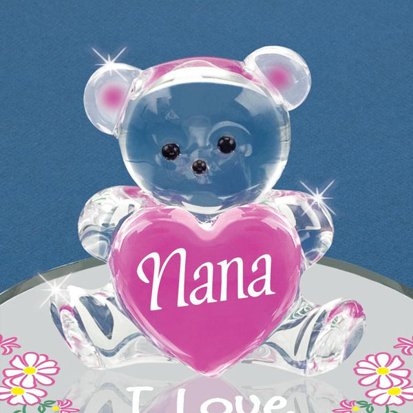 S3 151-NA: "Love You Nana" Bear and Heart