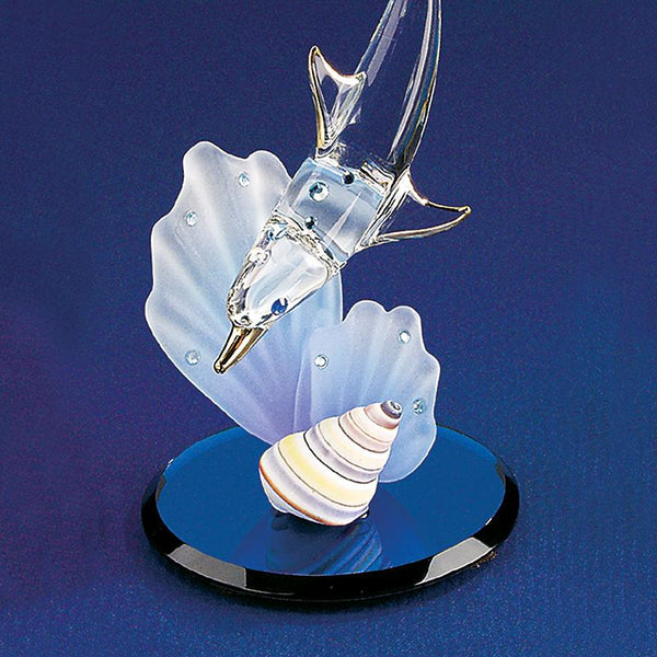 S3 265: Dolphin on Blue Coral