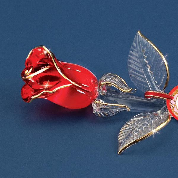 S5 425-RG: Red & Gold Rose