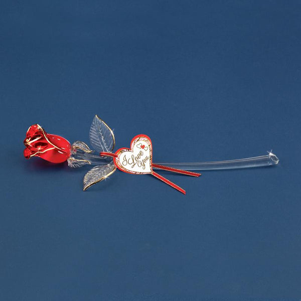 S5 425-RG: Red & Gold Rose
