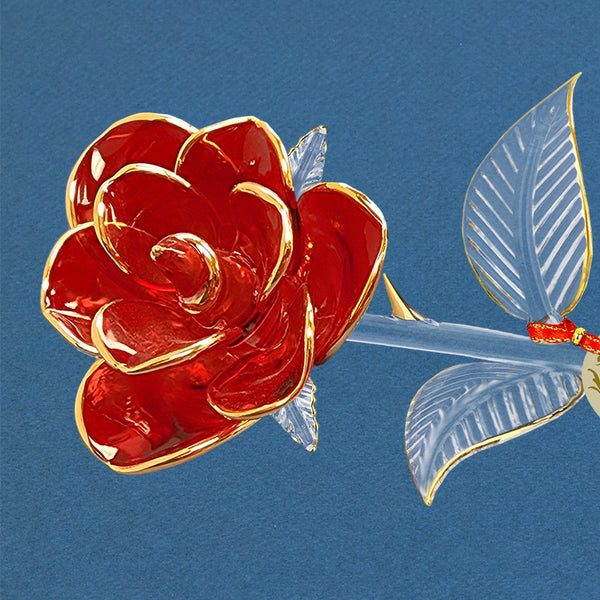 S8 442-RG: Rose, Red "I Love You" (Large)