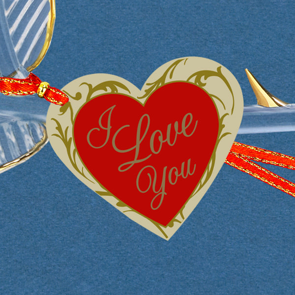 S8 442-RG: Rose, Red "I Love You" (Large)