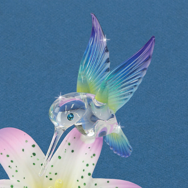 T5 350-LL: Lavender Lily with Hummingbird