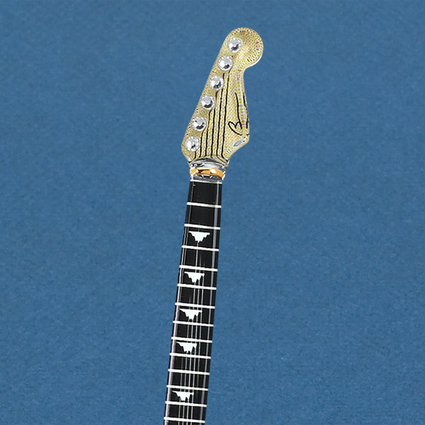 U2 641-B: Vintage Black Guitar