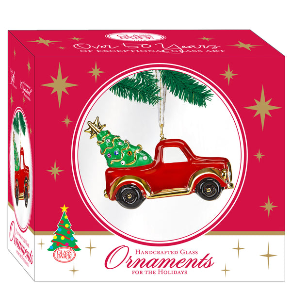 W3 100: Christmas Truck Ornament