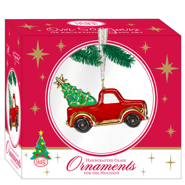 W3 100: Christmas Truck Ornament