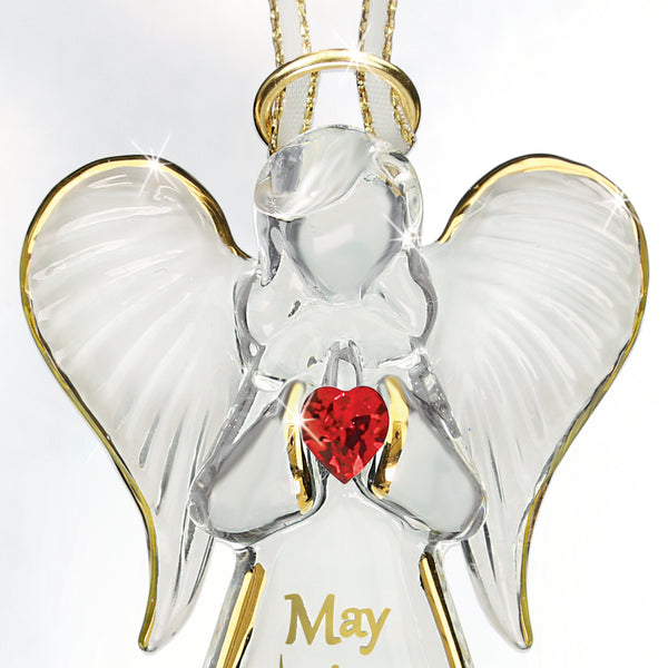 W3 126-RCH: "Angel by Your Side" Angel Ornament