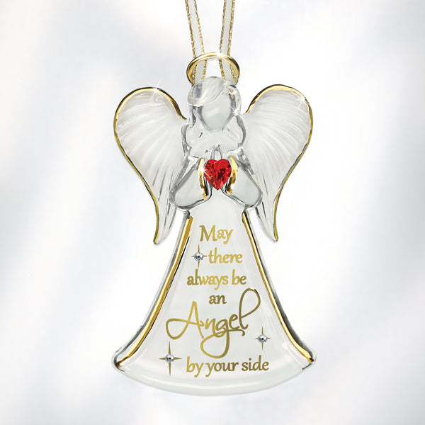 W3 126-RCH: "Angel by Your Side" Angel Ornament