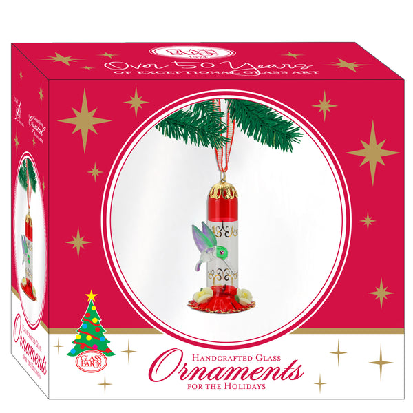 W3 365-1H: Hummingbird Feeder Ornament
