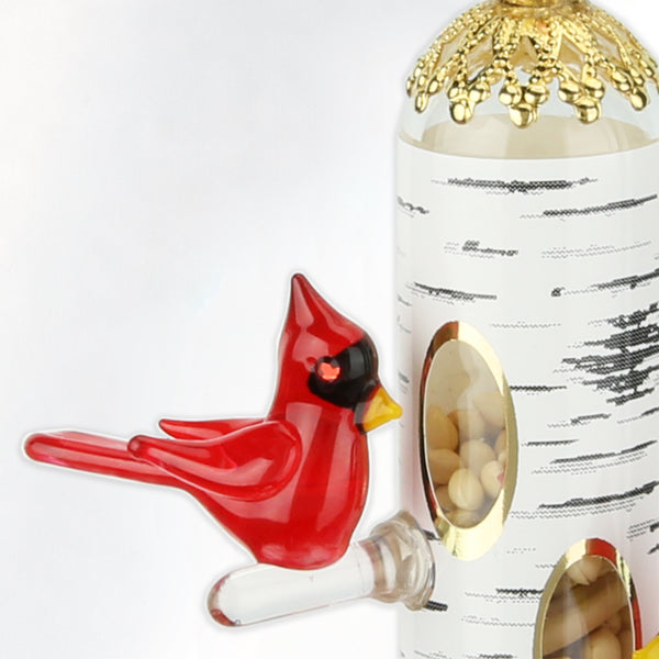 W3 368: Cardinal Feeder Ornament
