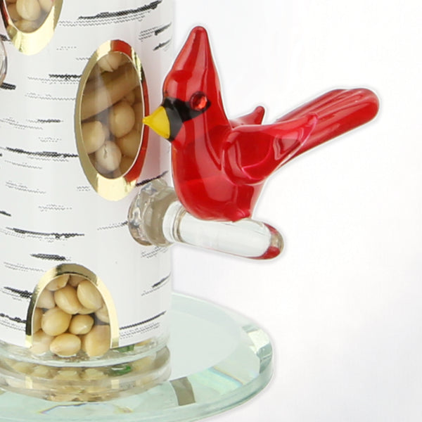 W3 368: Cardinal Feeder Ornament