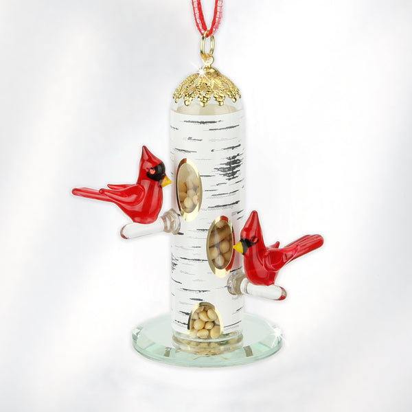 W3 368: Cardinal Feeder Ornament