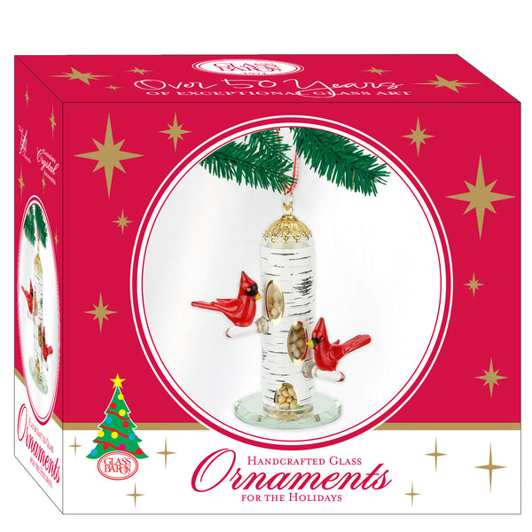 W3 368: Cardinal Feeder Ornament